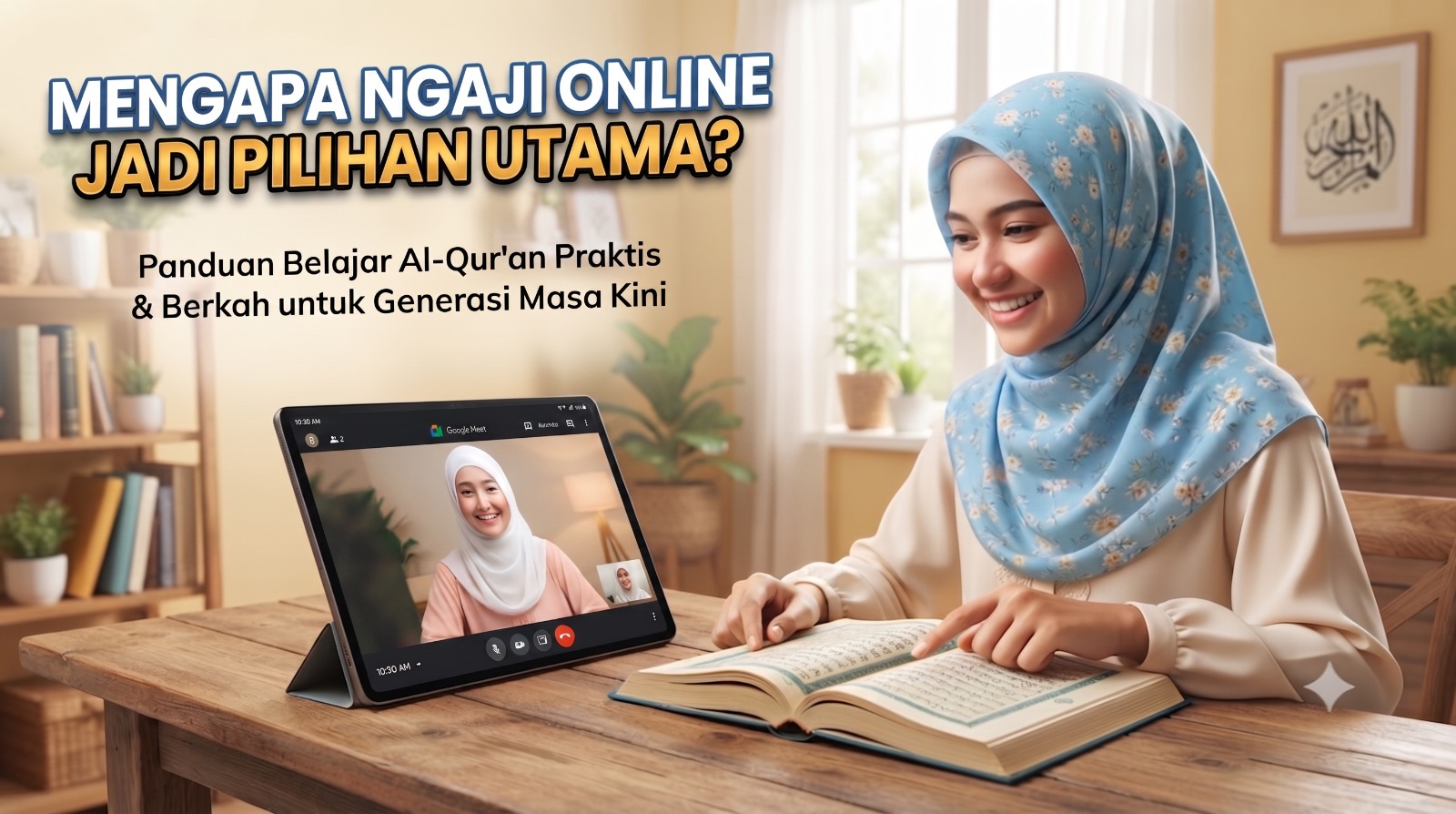 Mengapa Ngaji Online Menjadi Pilihan Utama Generasi Masa Kini?